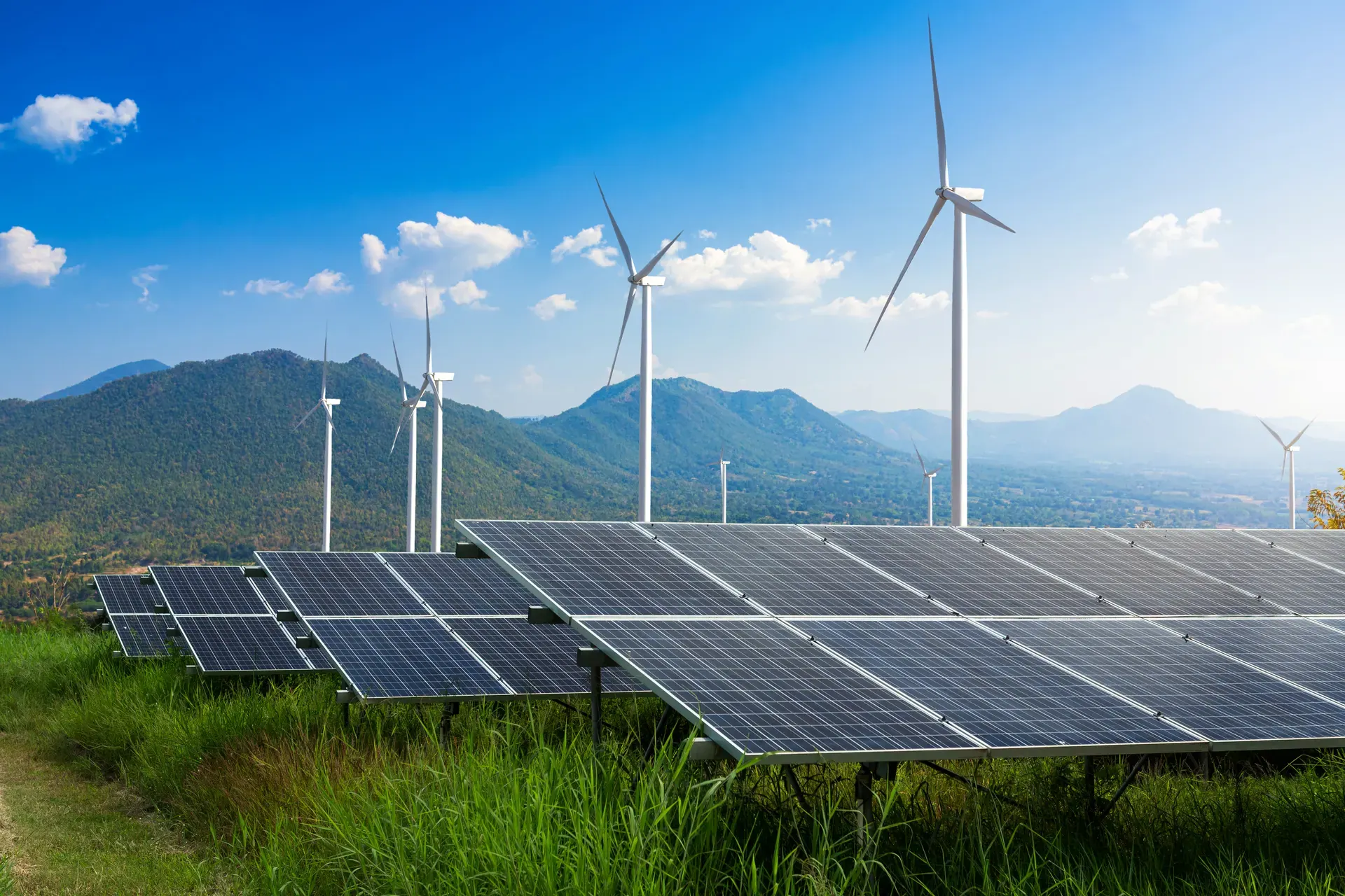 GV solar farm photovoltaic array